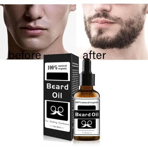 Beard Oil 100% Natural Beard Growth & Moustache Growth Oil Safe on skin & dermatologist-approved