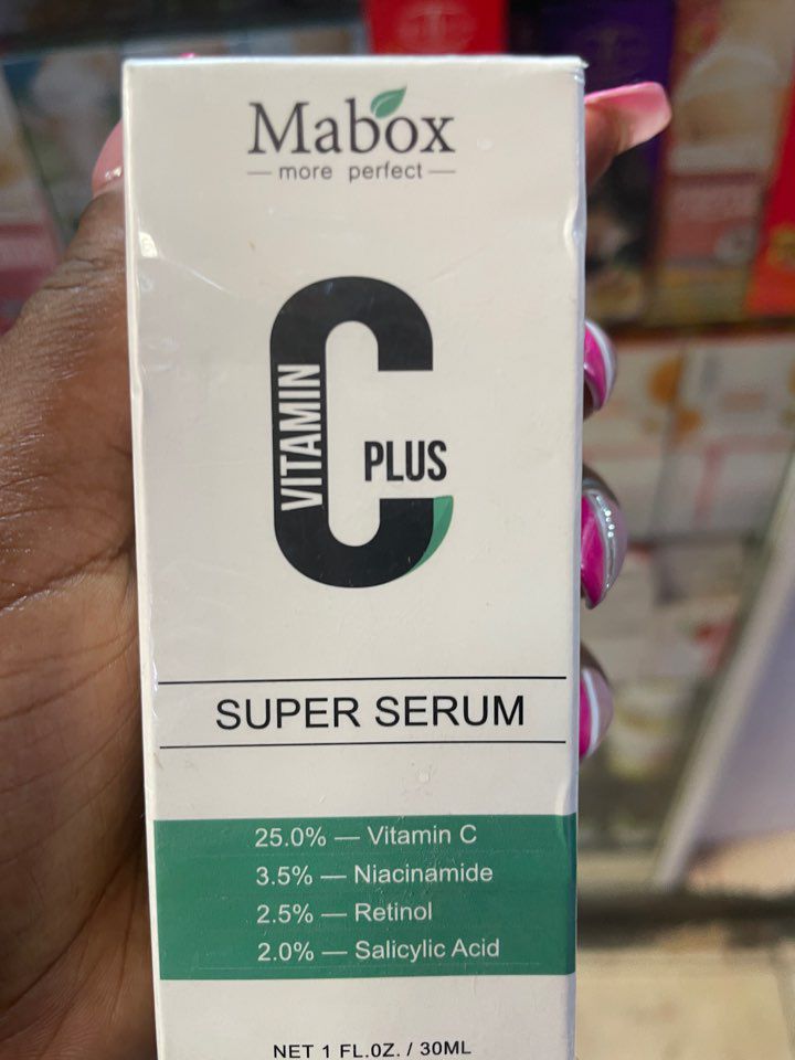 Mabox vitamin C plus super serum  Unlock Radiant, Youthful Skin