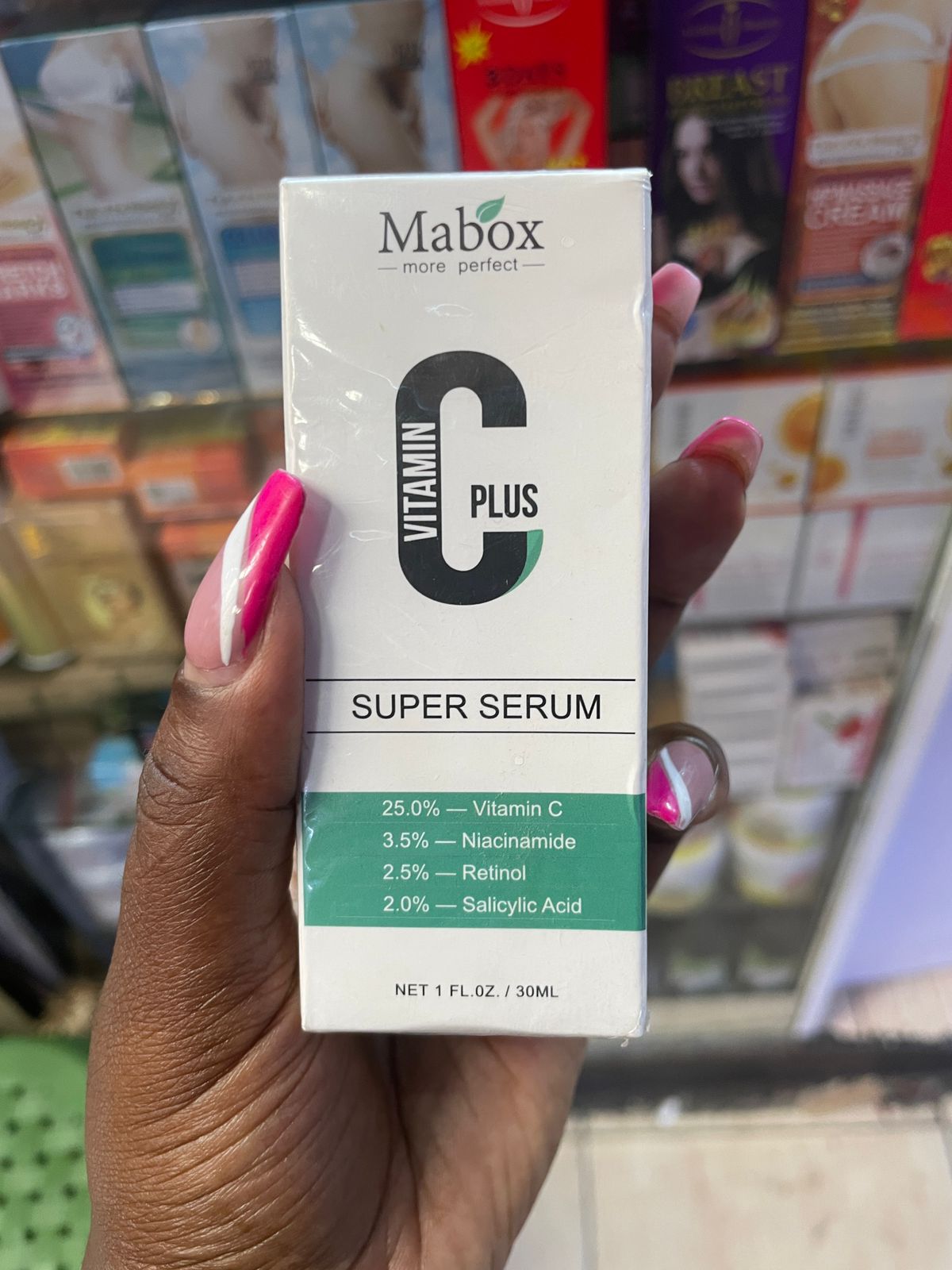 Mabox vitamin C plus super serum  Unlock Radiant, Youthful Skin