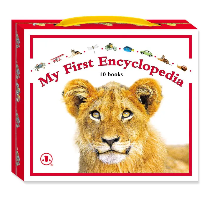 Set Of 10, English Books In My Encyclopedia Series, Gift For Kids - Children's Educational Assistance Book - Published By Sunshine Children's Educational Association