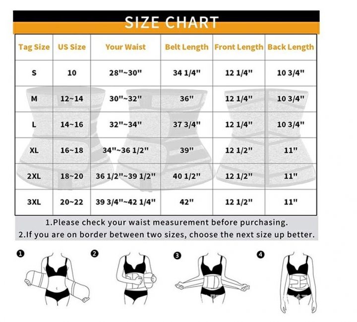 Neoprene Sauna Waist Trainer Corsets Sweat Belt Women Weight Loss Compression Workout Fitness