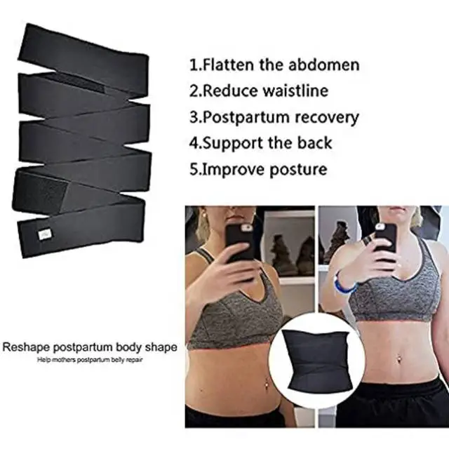 New Waist Trainer Shaperwear Belt Women Slimming Tummy Wrap Belt Resistance Bands Corsets Body Shaper Fajas Control Strap