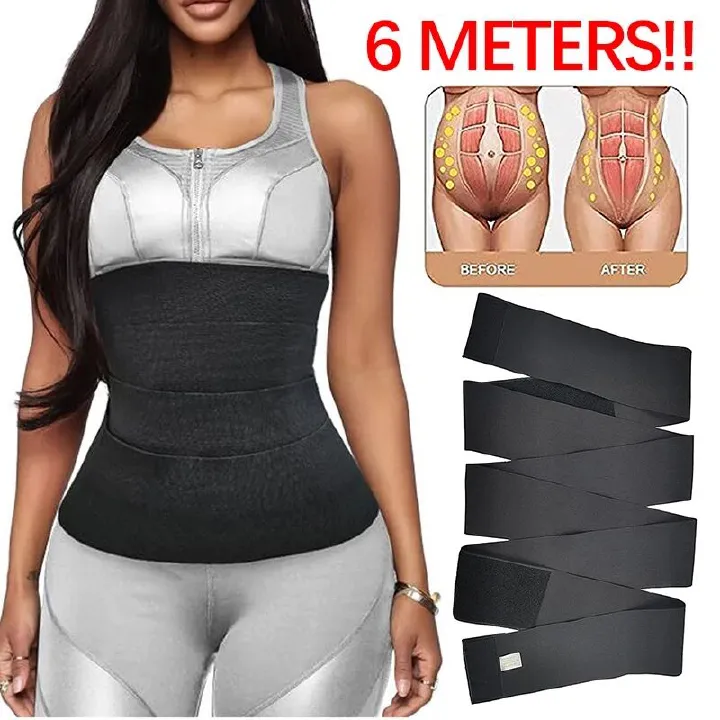 New Waist Trainer Shaperwear Belt Women Slimming Tummy Wrap Belt Resistance Bands Corsets Body Shaper Fajas Control Strap