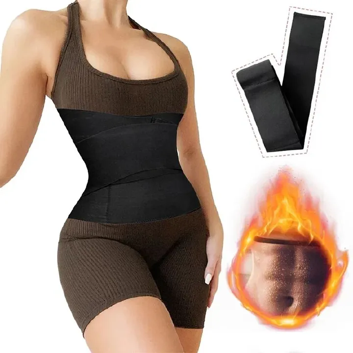 New Waist Trainer Shaperwear Belt Women Slimming Tummy Wrap Belt Resistance Bands Corsets Body Shaper Fajas Control Strap