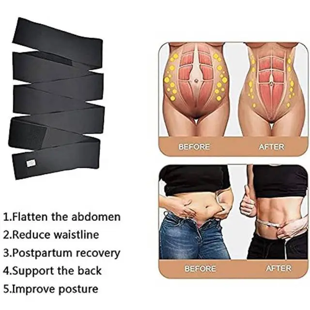 New Waist Trainer Shaperwear Belt Women Slimming Tummy Wrap Belt Resistance Bands Corsets Body Shaper Fajas Control Strap