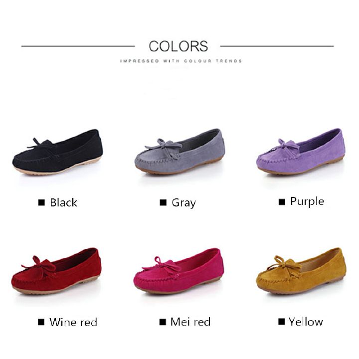 Women Shoes Fashion Ladies Leather Loafers Tassel Flats Shoes Sweet Bowknot Casual Doug Shoes asual Driving Doug Shoes Slip On Women Flats dance shoes