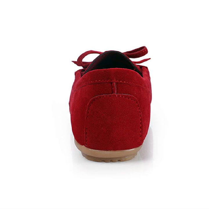 Women Shoes Fashion Ladies Leather Loafers Tassel Flats Shoes Sweet Bowknot Casual Doug Shoes asual Driving Doug Shoes Slip On Women Flats dance shoes