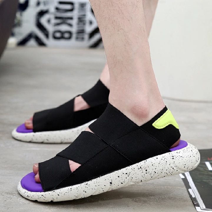 Men And Women Fashion Leisure Sandals Couple Comfortable Beach Sport Shoes Non-slip Driving Shoes