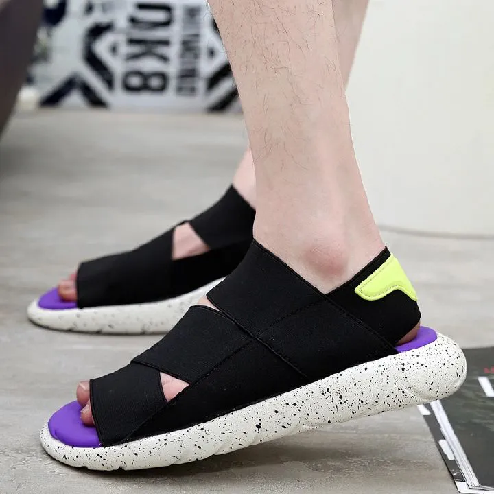 Men And Women Fashion Leisure Sandals Couple Comfortable Beach Sport Shoes Non-slip Driving Shoes