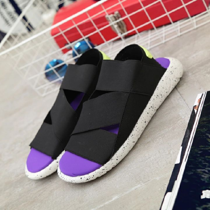 Men And Women Fashion Leisure Sandals Couple Comfortable Beach Sport Shoes Non-slip Driving Shoes