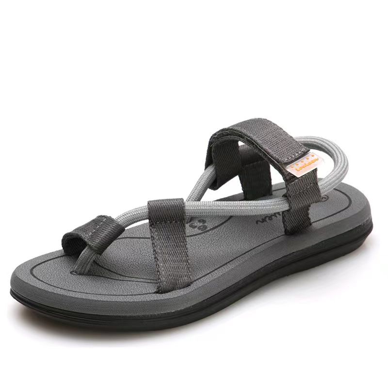 New Summer Beach Shoes Men Sandals Roma Leisure Breathable Canvas Sandals Casual Flip Flops Slippers