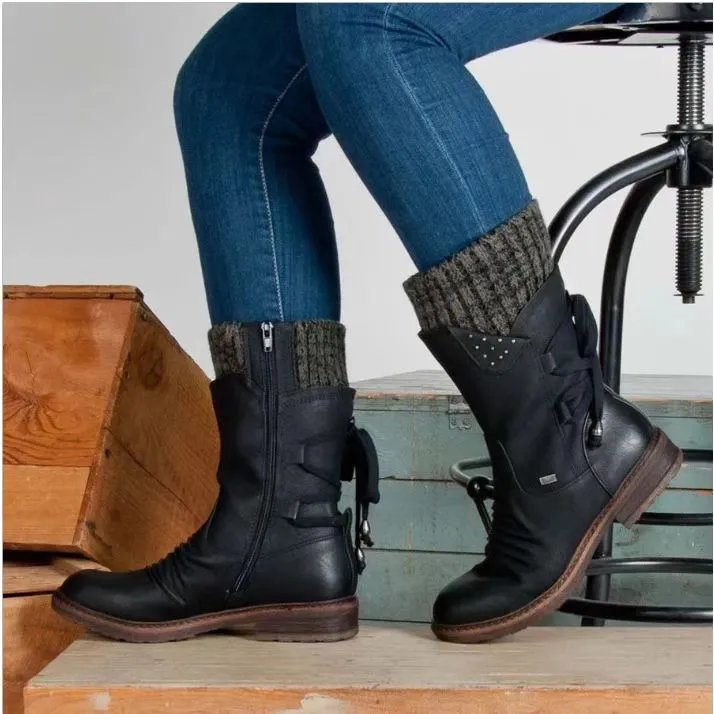 Fashion women's shoes, women's boots, high top long boots, oversized women's boots, women's Martin boots, fashion women's boots, women's casual shoes.