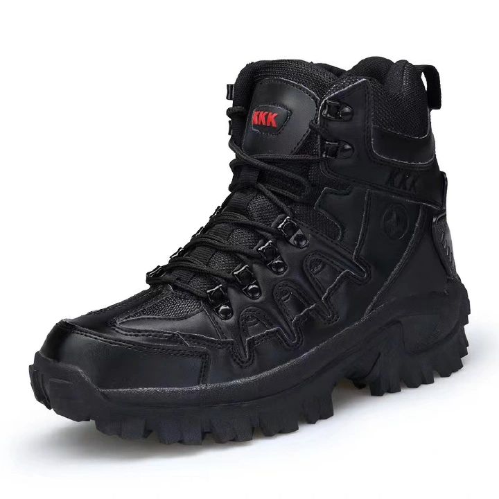 Men's boots travel sports outdoor single Boots Men's shoes high top training Boots Men's outdoor boots.