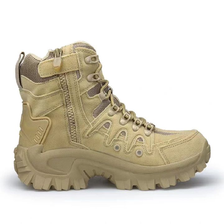Men's boots travel sports outdoor single Boots Men's shoes high top training Boots Men's outdoor boots.