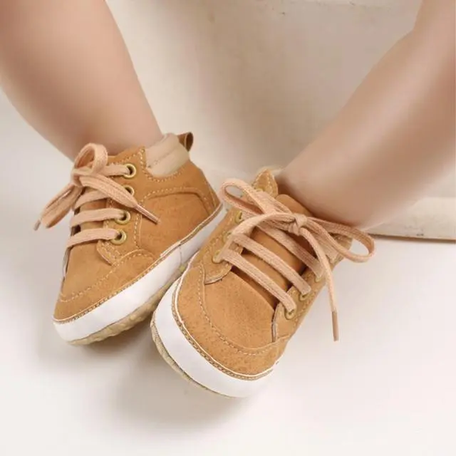 2025 Brand New Infant Baby Girl Shoes Newborn Soft Sole Sneaker Cotton Crib Shoes Sport Casual Warm First Walkers For 0-18month