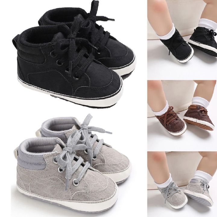 2025 Brand New Infant Baby Girl Shoes Newborn Soft Sole Sneaker Cotton Crib Shoes Sport Casual Warm First Walkers For 0-18month