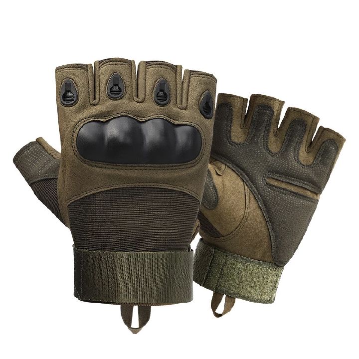 Fingerless Men's Gloves Military Tactical Gloves Outdoor Sports Shooting Hunting Airsoft Motorcycle Cycling Gloves Half Finger
