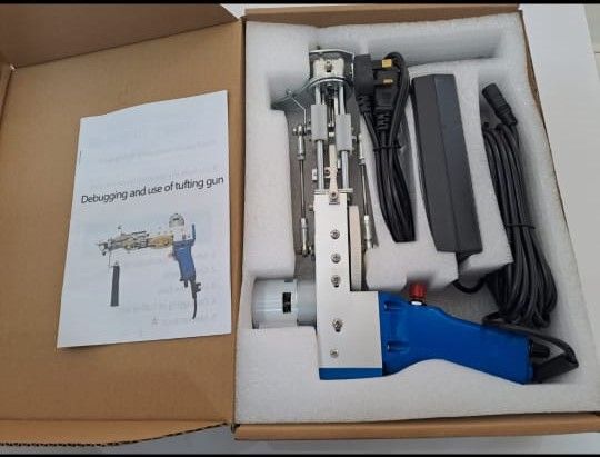 DYJD Electric Carpet Tufting Gun Carpet Weaving Flocking Machine Rug Tufting Gun for Cut Pile 7-21MM, Home DIY Tools,Cut Pile: DYJD Electric Carpet Tufting Gun Carpet Weaving Flocking Machine Rug Tuft
