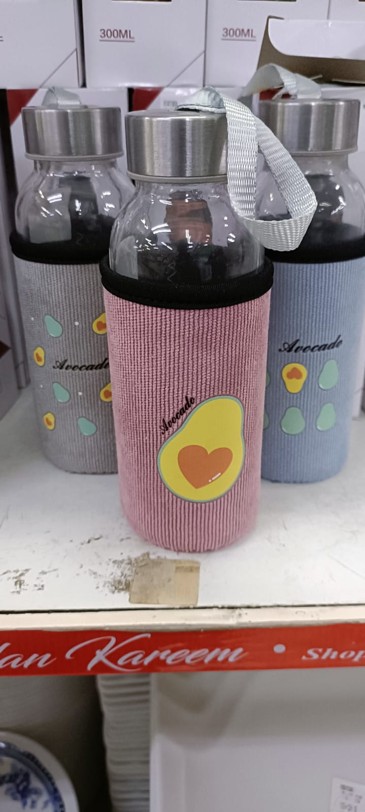 Glass Water Bottle Gifts & Essentials  Nice Gift Glass Water Bottle, 300ml