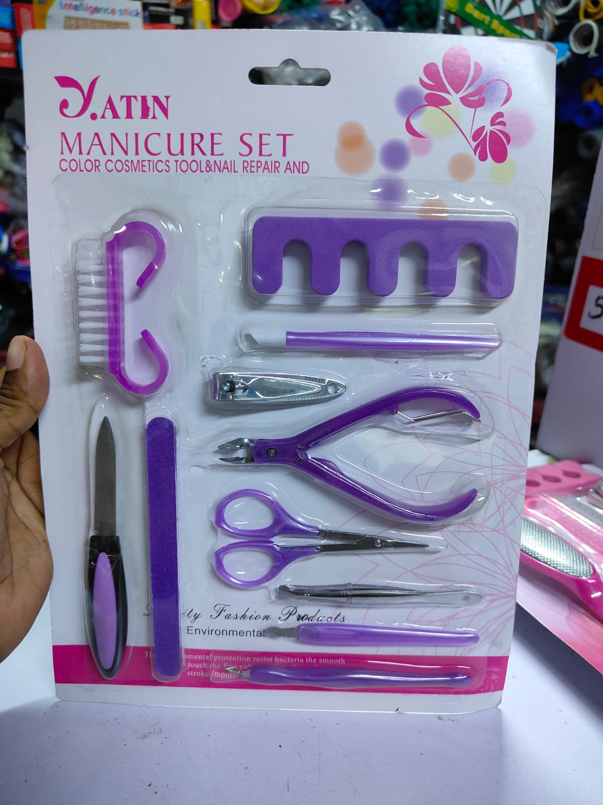 🎯💎🥳Manicure And Pedicure Set Of Women $Girls.Grooming your hands and feet couldnt get any easier with this kit. All the tools are well sized for