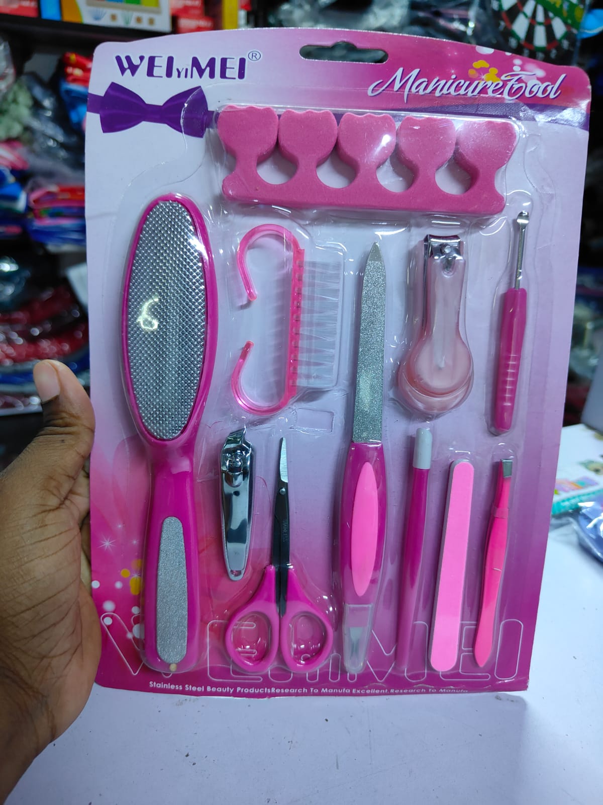 🎯💎🥳Manicure And Pedicure Set Of Women $Girls.Grooming your hands and feet couldnt get any easier with this kit. All the tools are well sized for