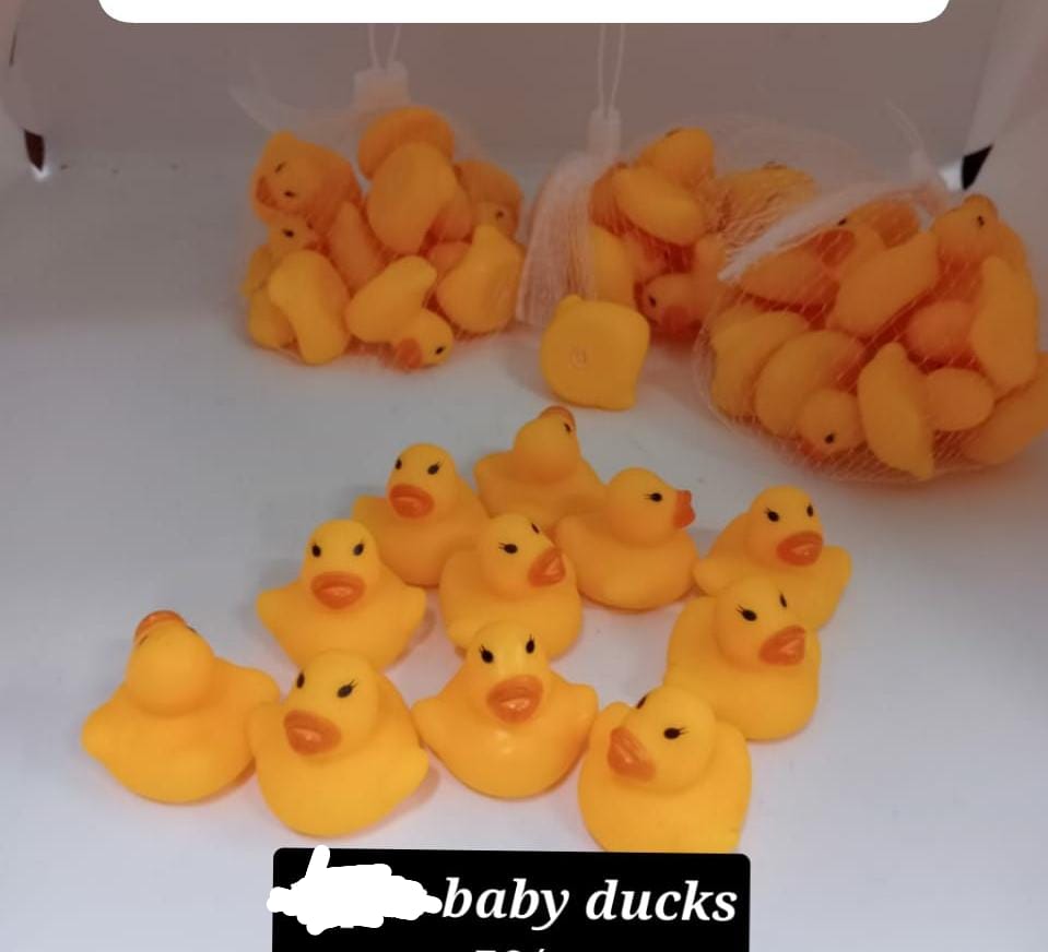 😇👌ELEGANT 24PCS KIDS BABY DUCKS Baby Bath Toys Swim Duck Float Squeeze Sound 😉 for Kids ❤️‍🔥. Squeeze then squeak, babies would be attracted by the sound from these cute ducks. Made of excellent r