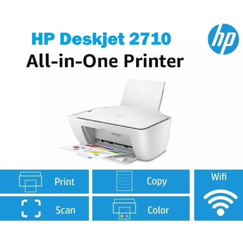 HP Deskjet 2710 WIFI Print Copy Scan