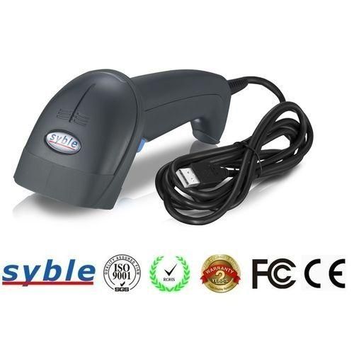Syble Auto Sense Barcode Scanners Laser Handheld 1D Barcode Reader For Supermarket