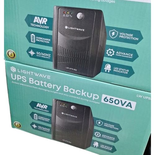 650va Lightwave Uninterruptible power supply/ UPS