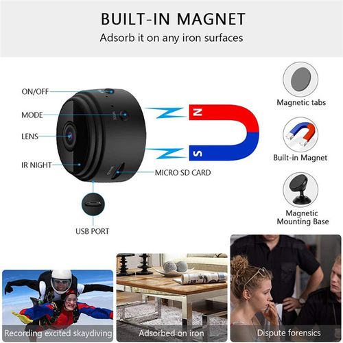 A9 Mini WIFI Camera 1080P HD Wireless Security CCTV