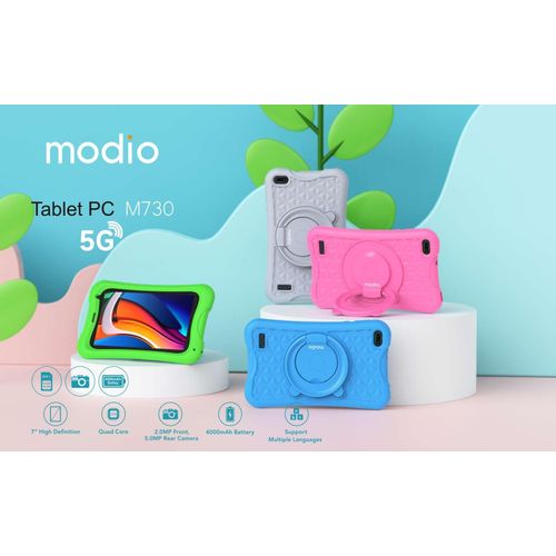 Modio Tablet PC M730 For Kids- Android Tablet 6GB RAM+256GB ROM
