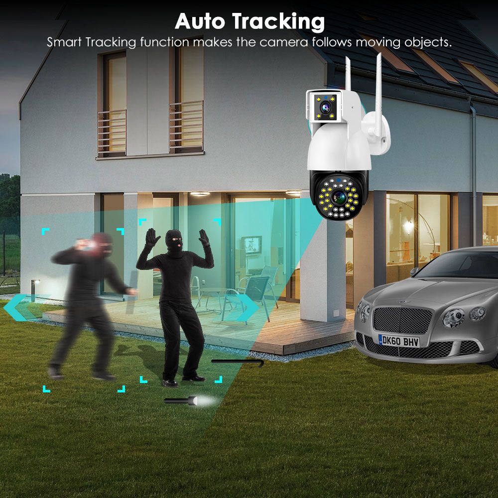 V380 Pro 1080P App Network Video Recorder Surveillance Wireless Home Security PTZ Dual Lens 360 WiFi Cameras CCTV IP Camera