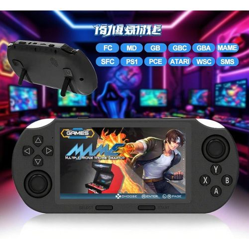 Muzee SF3000 handheld retro gaming console. 64G Dual Joysticks Handheld Game Console 4.5 Inch IPS Screen Built-in 20000+ Games 3000mAh Battery Portable Video Player Console Only SF3000 Game  Console