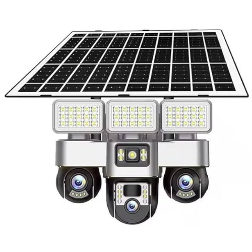 V380Pro 4G Triple Lens Solar Security Cameras – Advanced Wireless Outdoor Surveillance