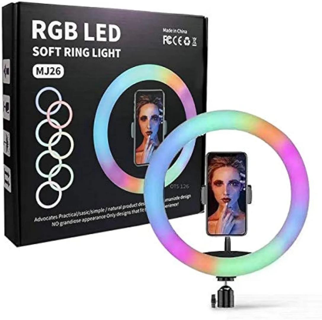 MJ26 RGB LED Soft Ring Light.