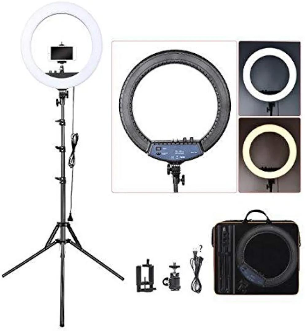 EWORLD Mobile Live Supplementary Light Photography Ring Lamp with US Plug,