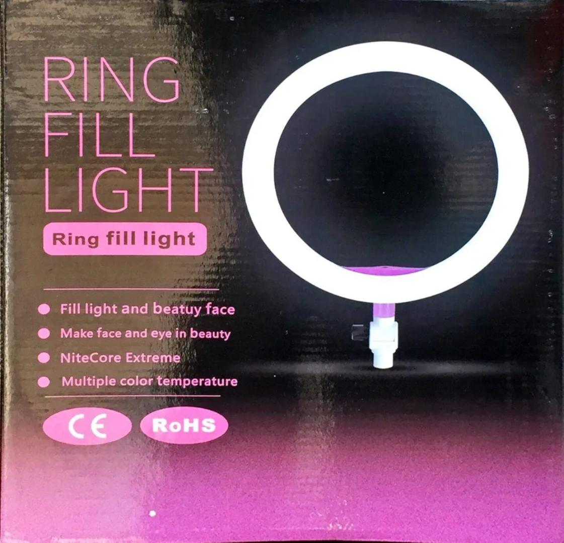 EWORLD Mobile Live Supplementary Light Photography Ring Lamp with US Plug,