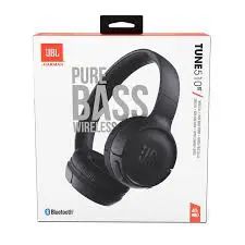 New JBL Tune 510BT: Noise-cancelling Wireless On-Ear Headphones with Purebass Sound Hands free calls Foldable design light weight earphones