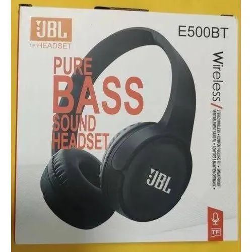 New JBL Tune 510BT: Noise-cancelling Wireless On-Ear Headphones with Purebass Sound Hands free calls Foldable design light weight earphones