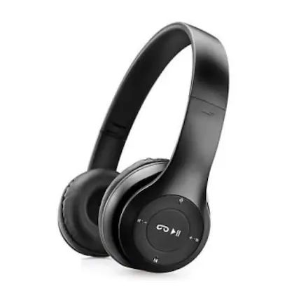 Brand New P47 Wireless Bluetooth Headphones headsets with memory card slot Re-chargeable over ear earphones
