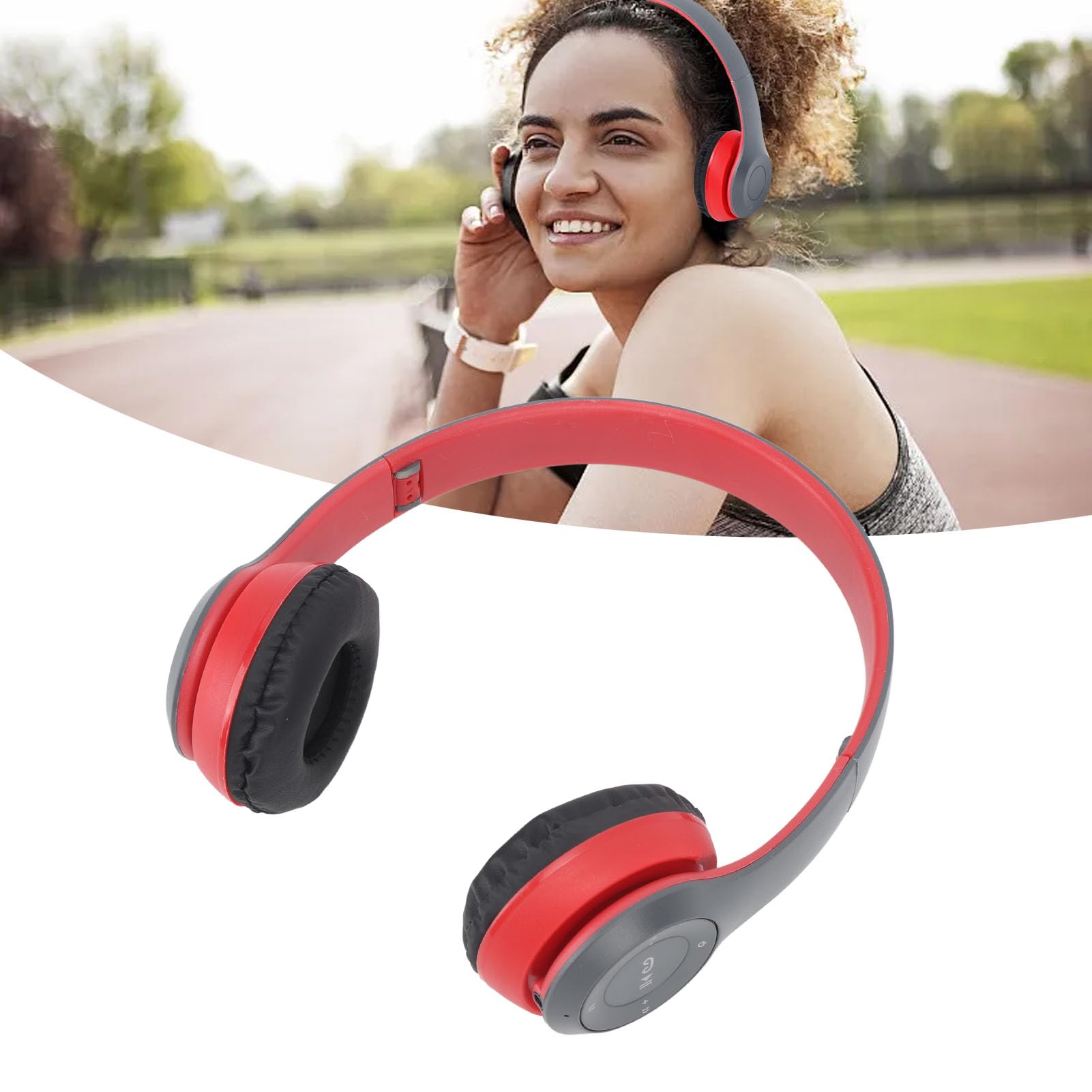 Brand New P47 Wireless Bluetooth Headphones headsets with memory card slot Re-chargeable over ear earphones