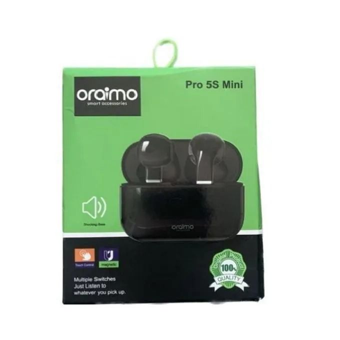 Oraimo Pro 5s Mini Powerful Bluetooth Wireless Earpods