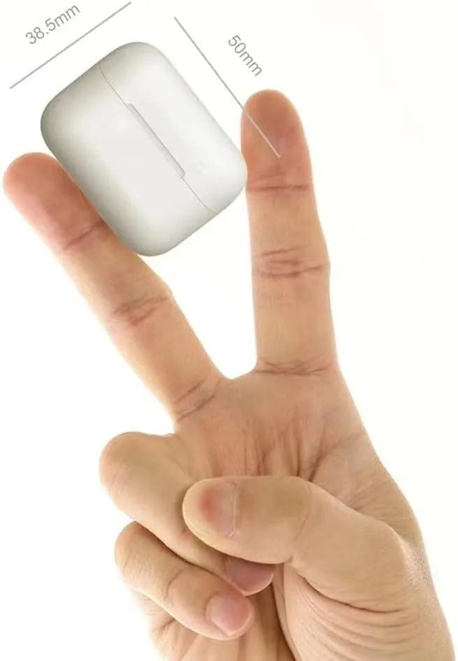 Oraimo Pro 5s Mini Powerful Bluetooth Wireless Earpods earphones, Smart Touch Control, Premium Deep Bass for Music, Noise Cancellation, Transparency, Waterproof, Compatible with All Devices.