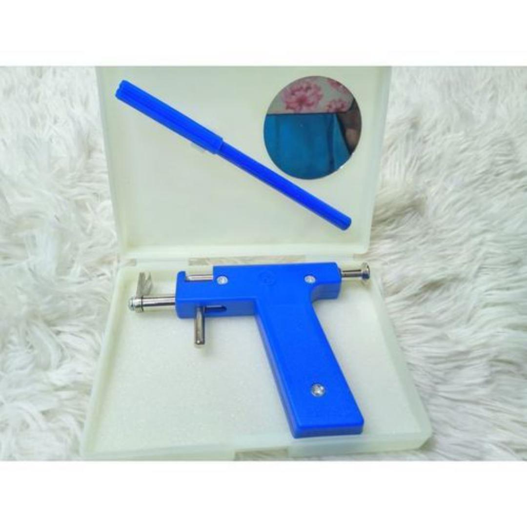Fashion Generic Ear, Nose & Navel Piercing Machine Gun  Blue Ear Piercing Gun.