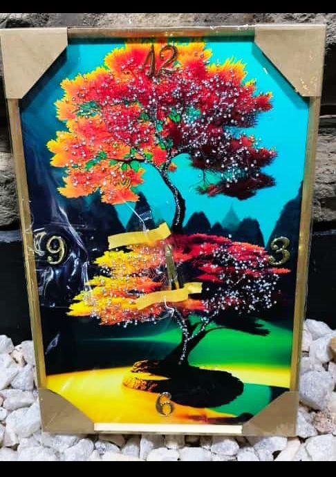A2 size WALL CLOCK Photo Frame (Wall Hanging)