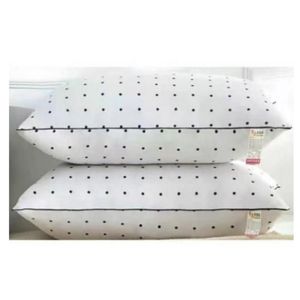 Set Of 2 Bed Pillow Soft Comfy pillows (Pair- Pure Fibre Filled)