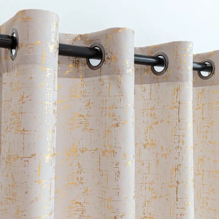 Classic Heavy Velvet Curtains -3pcs, 1.5m Each +3m - Sheer
