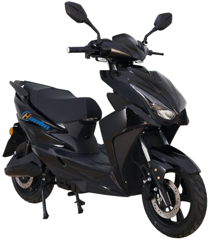Hanlin - ZY Electric Scooter, Electric Scooter, Electric Motorcycle, Electric sports bike, Battery - 72V20AH Lead Acid, Motor - 1500W Brushless, Loading Capacity - 150kg, Max speed -65km/h, Range 60km
