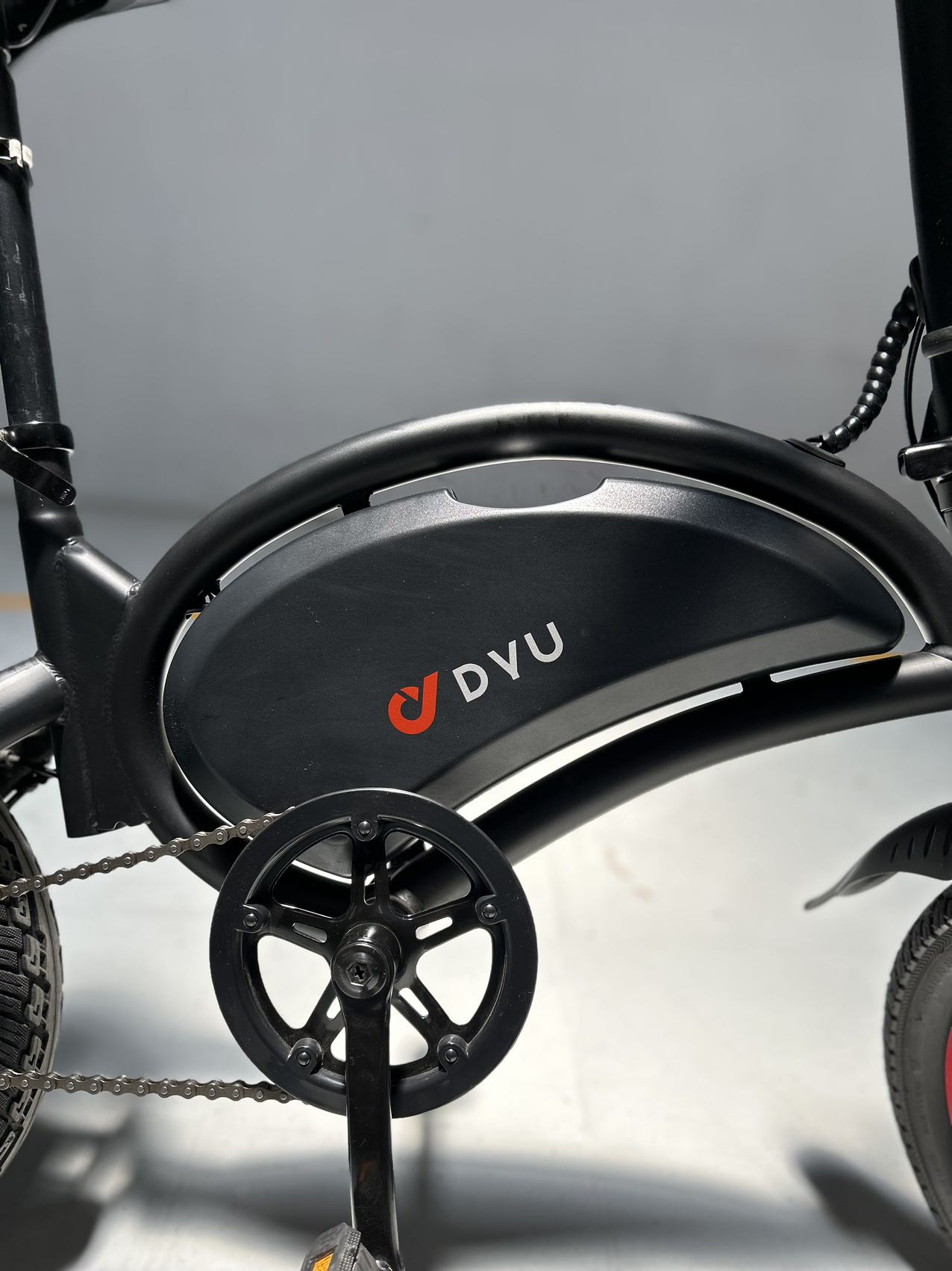 Hanlin - DYU Mini Foldable Electric Bike, Electric bike, Electric Mini Bicycle. E-bike, Max Speed - 30km/h, Range - 30km, Motor - 250W, Battery 36V 8AH, Children E-bikes, with pedal assist.