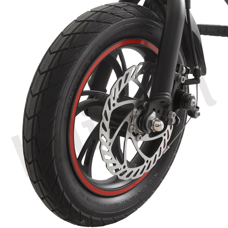 Hanlin - DYU Mini Foldable Electric Bike, Electric bike, Electric Mini Bicycle. E-bike, Max Speed - 30km/h, Range - 30km, Motor - 250W, Battery 36V 8AH, Children E-bikes, with pedal assist.